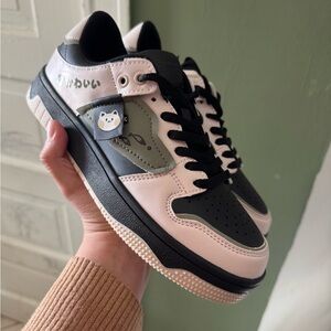 Kids Black and White Sneakers